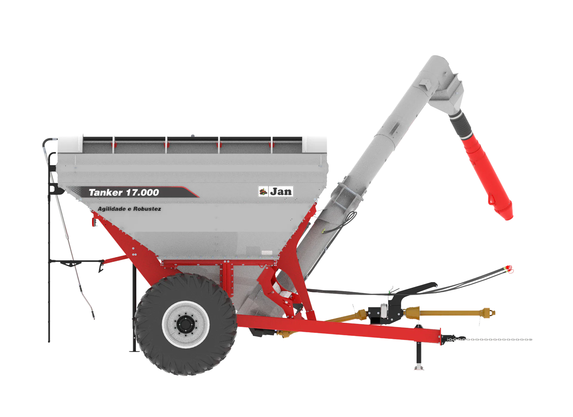 Jan Implementos Agrícolas 17.000 Stainless Steel | Front Tube