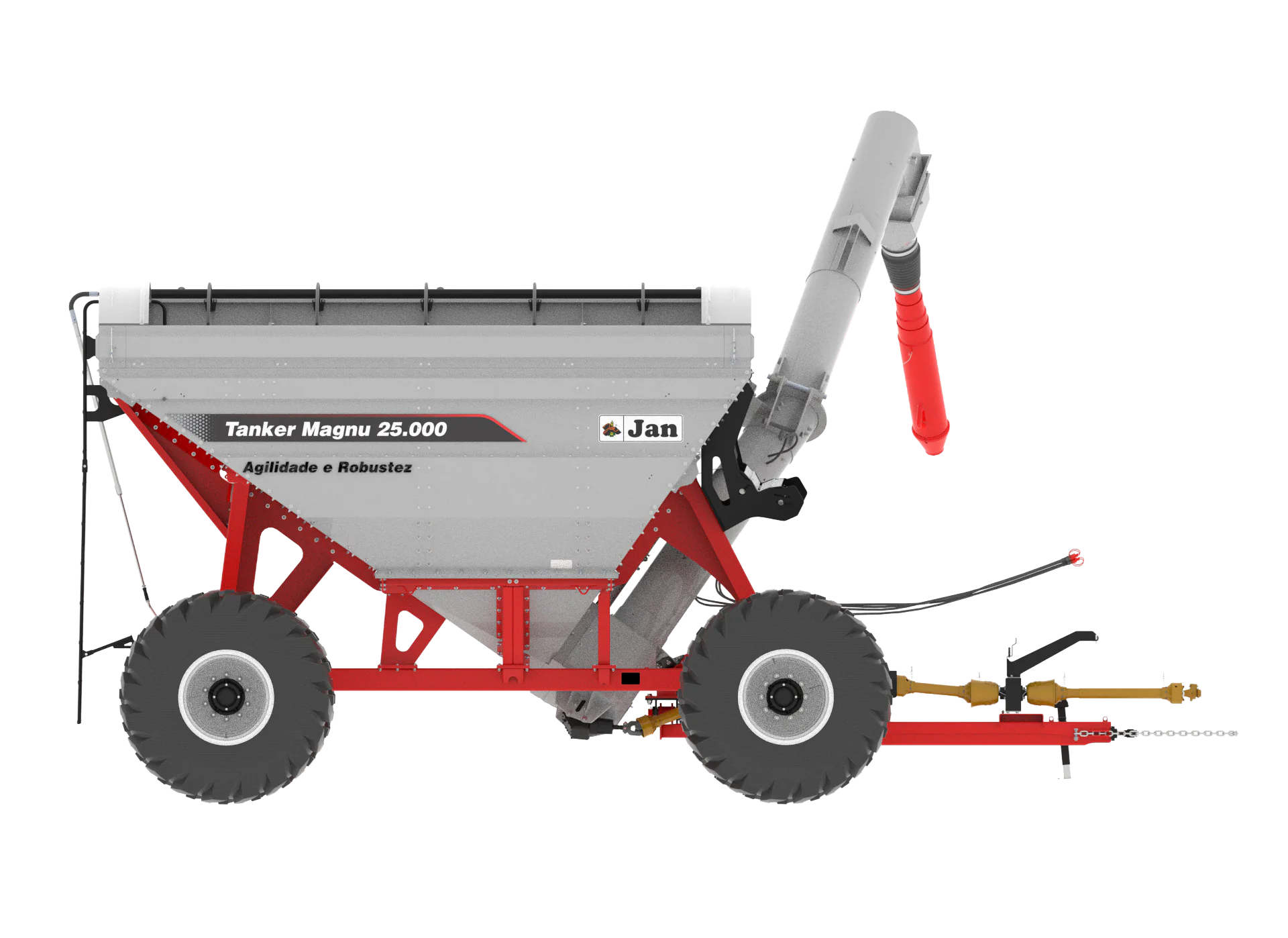 Jan Implementos Agrícolas Magnu 25.000 Inox | Tubo Frontal