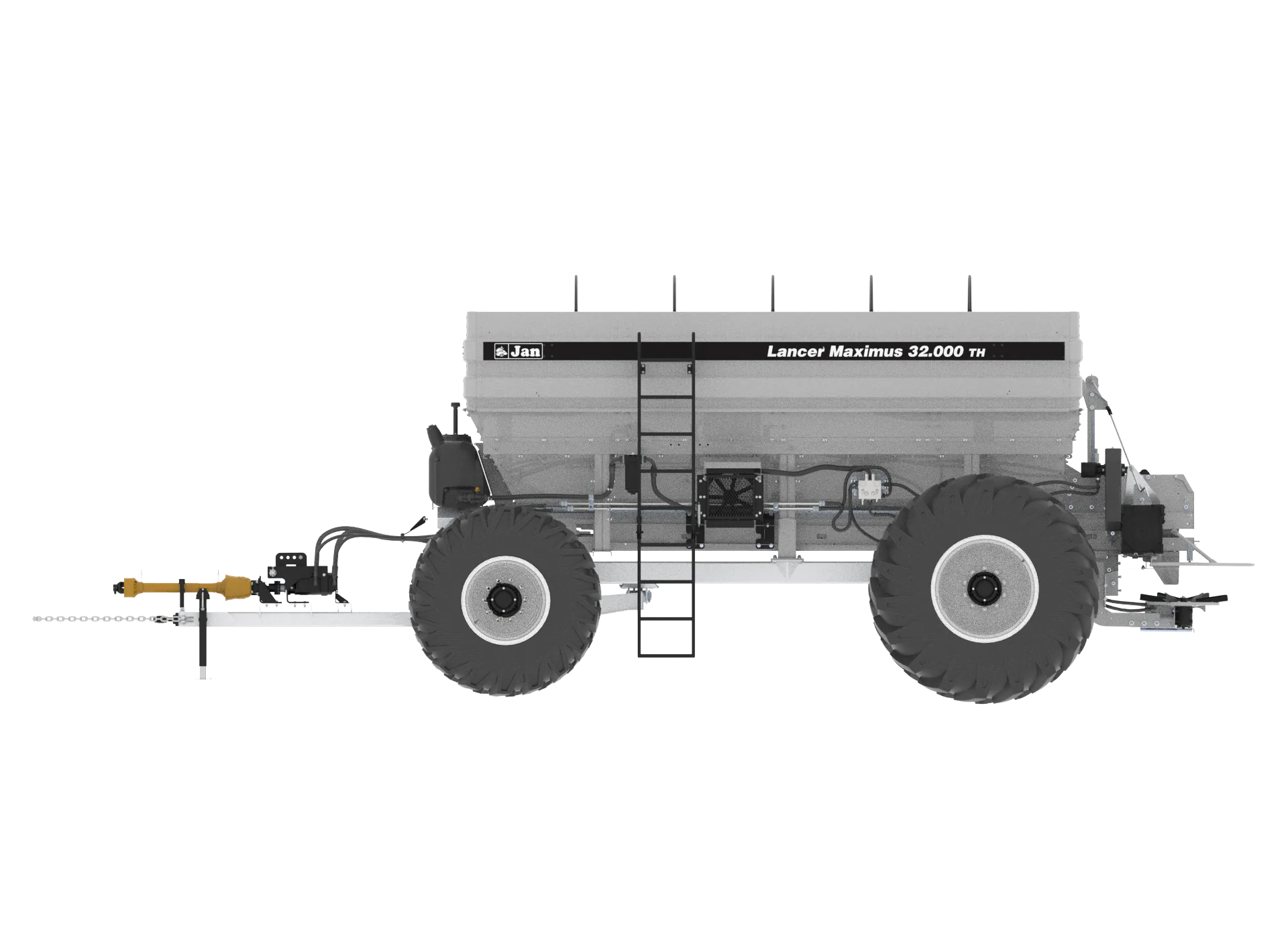 Jan Implementos Agrícolas 32.000 TH Stainless Steel Drag