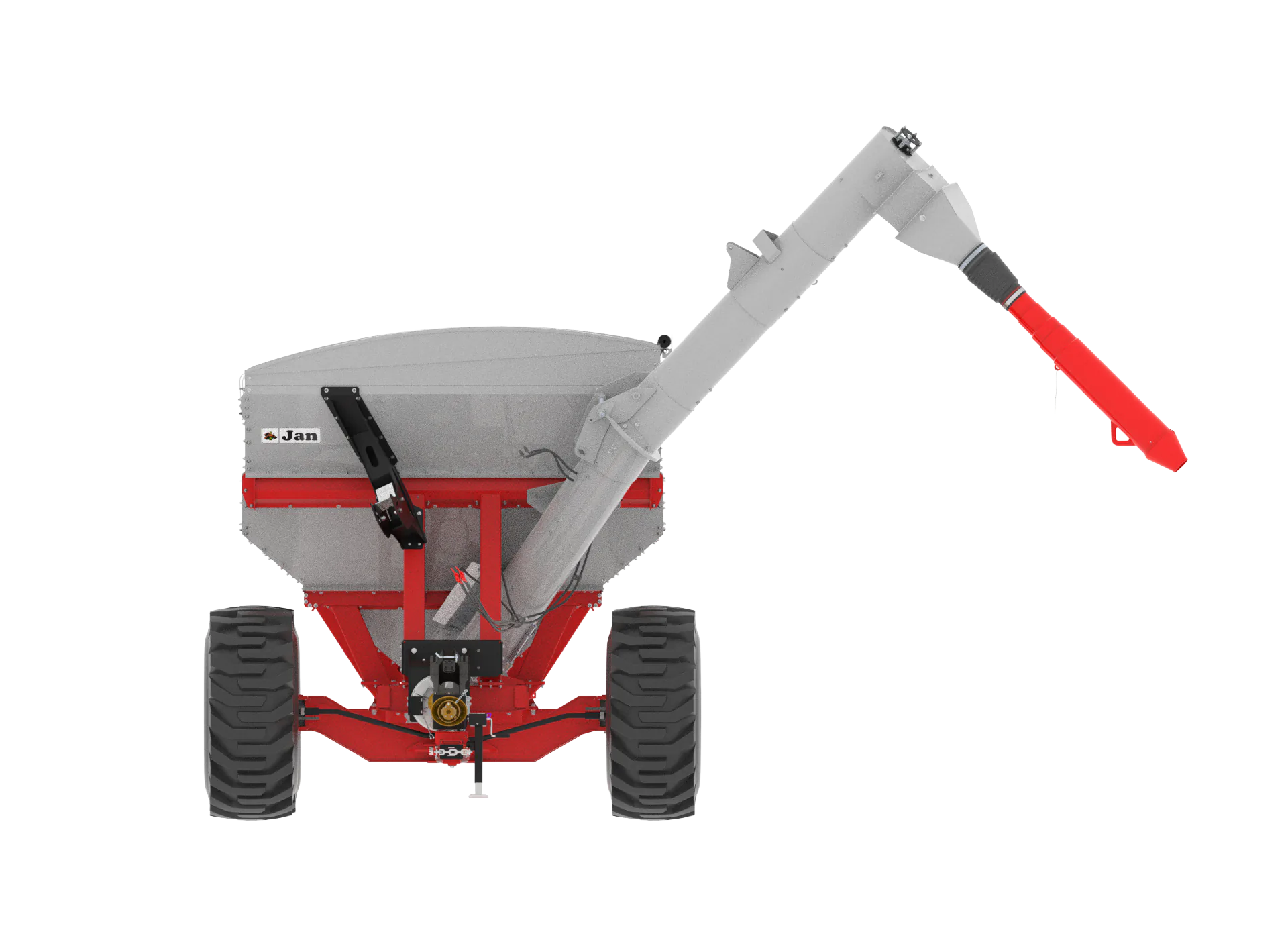 Jan Implementos Agrícolas Magnu 20.000 Inox | Tubo Frontal - 4 Ruedas