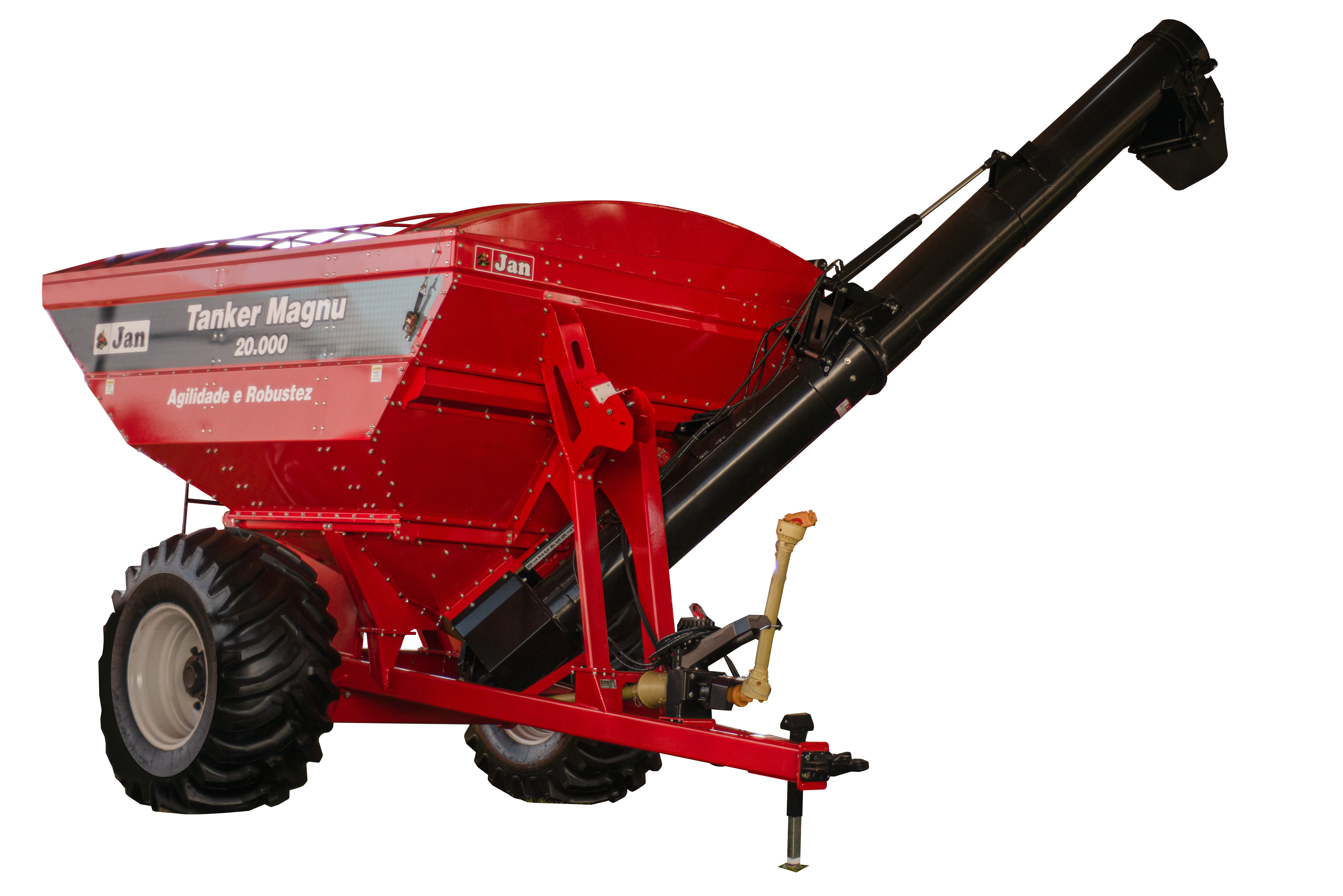 Jan Implementos Agrícolas Magnu 20.000 | Tubo Frontal - 2 Rodas
