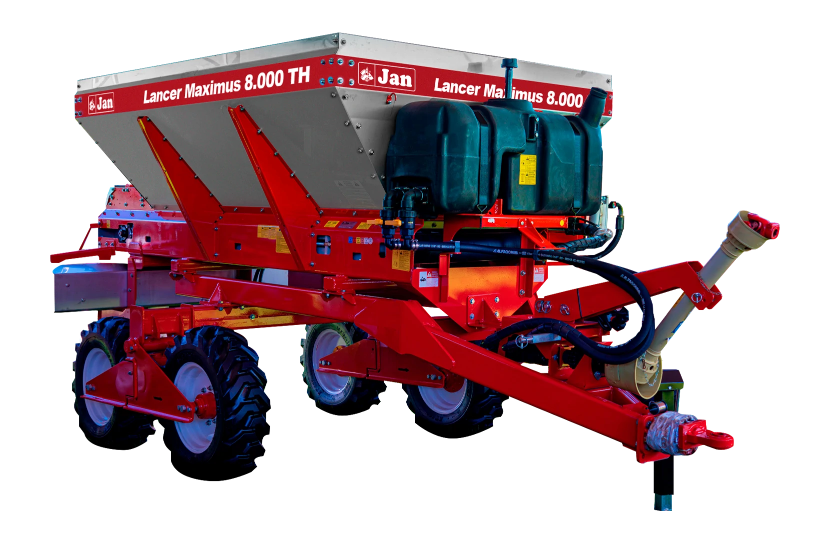 Jan Implementos Agrícolas Lancer Maximus 8.000 TH Inox